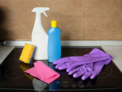 Itens para limpeza de áreas